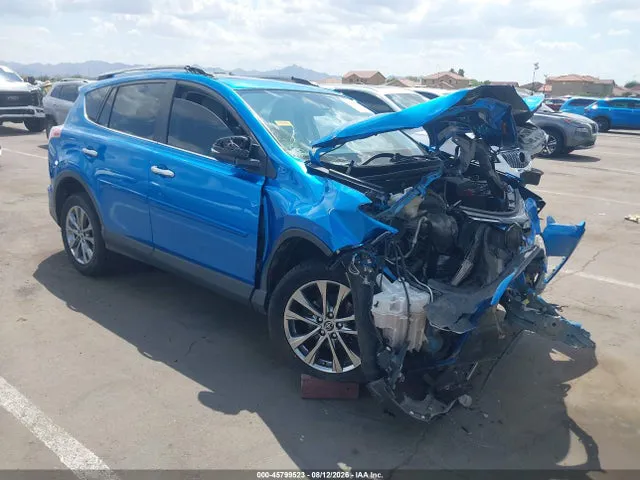 2018 Toyota Rav4 Limited VIN JTMYFREV9JJ752057 фото 1
