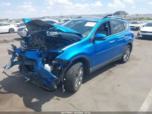2018 Toyota Rav4 Limited VIN JTMYFREV9JJ752057 фото 2
