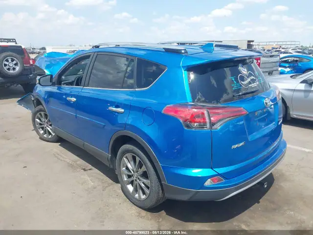 2018 Toyota Rav4 Limited VIN JTMYFREV9JJ752057 фото 3