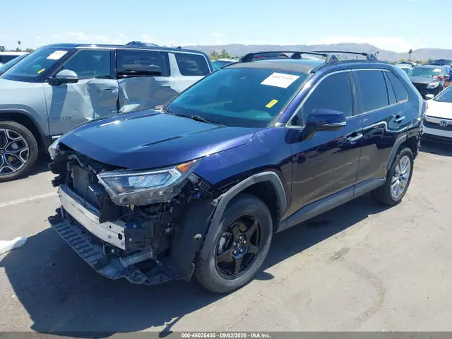 JTMN1RFV7KD522615 — 2019 Toyota RAV4 Limited, фото 2 с аукциона IAAI 13.10.2026, Передняя часть