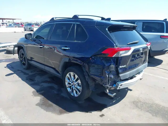 JTMN1RFV7KD522615 — 2019 Toyota RAV4 Limited, фото 3 с аукциона IAAI 13.10.2026, Передняя часть