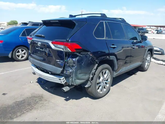 JTMN1RFV7KD522615 — 2019 Toyota RAV4 Limited, фото 4 с аукциона IAAI 13.10.2026, Передняя часть