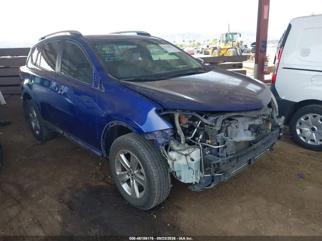 2015 Toyota Rav4 Xle VIN 2T3WFREVXFW226763 фото 1