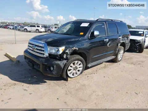 2011 Toyota Sequoia Platinum 5.7L V8 VIN 5TDDW5G1XBS044048 фото 3