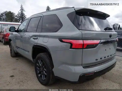 7SVAAABA0SX057912 — 2025 Toyota Sequoia, фото 4 с аукциона IAAI, Передняя часть