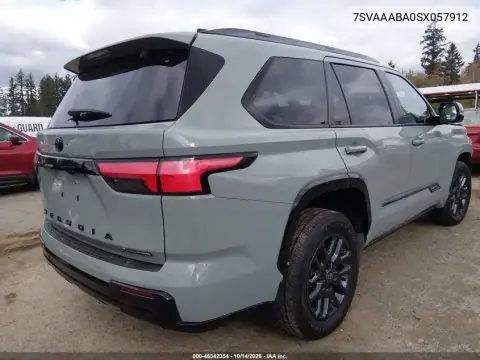 7SVAAABA0SX057912 — 2025 Toyota Sequoia, фото 5 с аукциона IAAI, Передняя часть