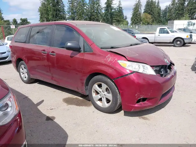 5TDZK3DCXGS749290 Toyota Sienna L 7 Passenger 2016 — повреждение Естественный износ, фото до ремонта