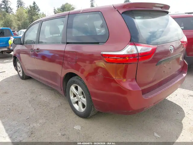 5TDZK3DCXGS749290 — 2016 Toyota Sienna L 7 Passenger, фото 3 с аукциона IAAI 14.10.2026, Естественный износ