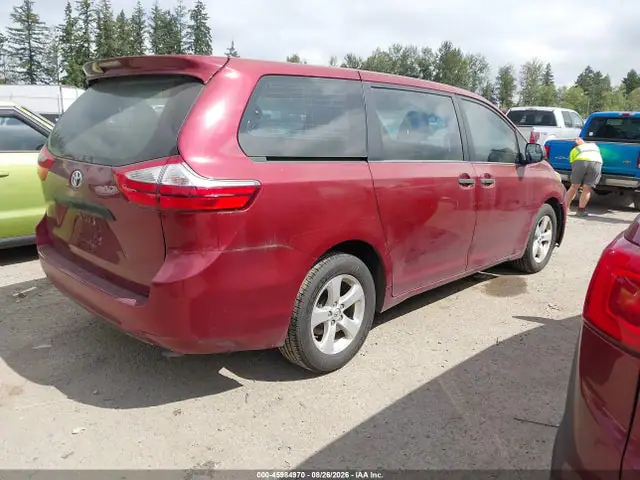 5TDZK3DCXGS749290 — 2016 Toyota Sienna L 7 Passenger, фото 4 с аукциона IAAI 14.10.2026, Естественный износ
