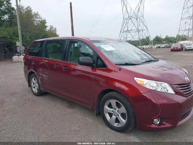 2014 Toyota Sienna L V6 7 Passenger VIN 5TDZK3DC8ES469512 фото 1