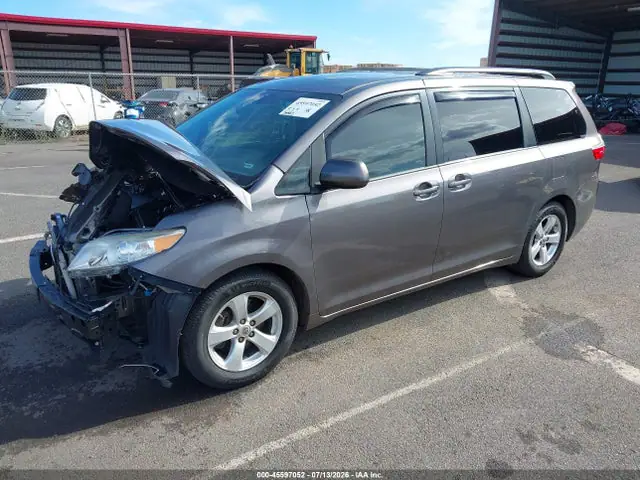 2015 Toyota Sienna Le 7 Passenger/le 8 Passenger VIN 5TDKK3DC1FS565520 фото 2
