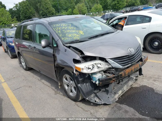 2014 Toyota Sienna Le 8 Passenger VIN 5TDKK3DC6ES516926 фото 1