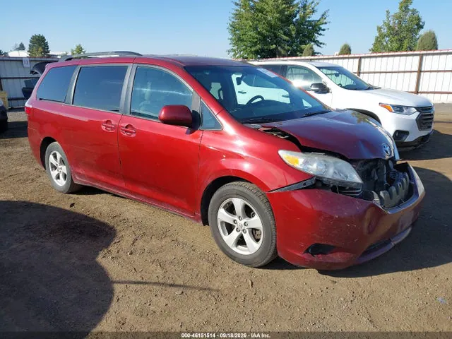 2015 Toyota Sienna Le 8 Passenger VIN 5TDKK3DC6FS534442 фото 1
