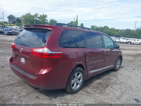 2015 Toyota Sienna Le 8 Passenger VIN 5TDKK3DC4FS571022 фото 4