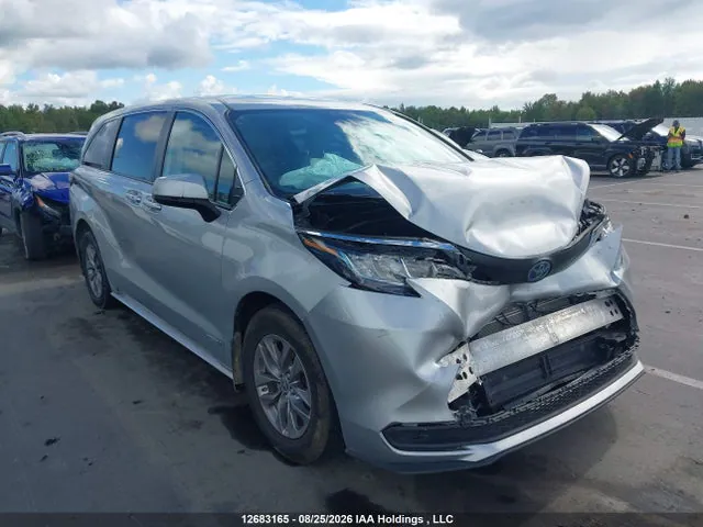 2021 Toyota Sienna Le 8-passenger VIN 5TDGRKEC5MS065481 фото 1