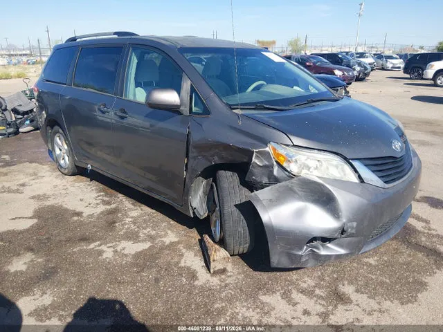 2014 Toyota Sienna Le V6 8 Passenger VIN 5TDKK3DC8ES457443 фото 1