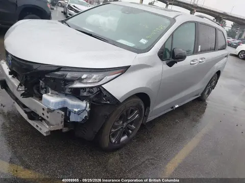2025 Toyota Sienna Le/xse/limited/platinum VIN 5TDGSKFC9SS170282 фото 2