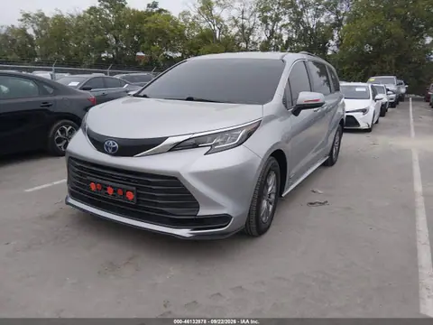 2021 Toyota SIENNA LE VIN 5TDKRKEC1MS005952 фото 2
