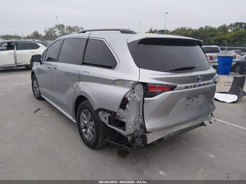 2021 Toyota SIENNA LE VIN 5TDKRKEC1MS005952 фото 3