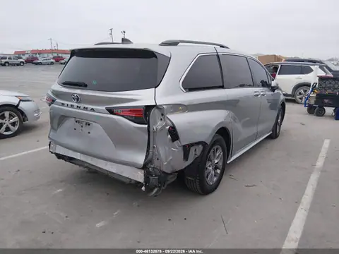 2021 Toyota SIENNA LE VIN 5TDKRKEC1MS005952 фото 4