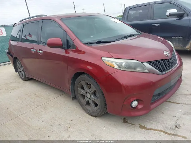 2016 Toyota Sienna Se 8 Passenger VIN 5TDXK3DCXGS763715 фото 1