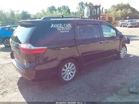 2015 Toyota Sienna Xle 7 Passenger VIN 5TDDK3DCXFS097974 фото 4