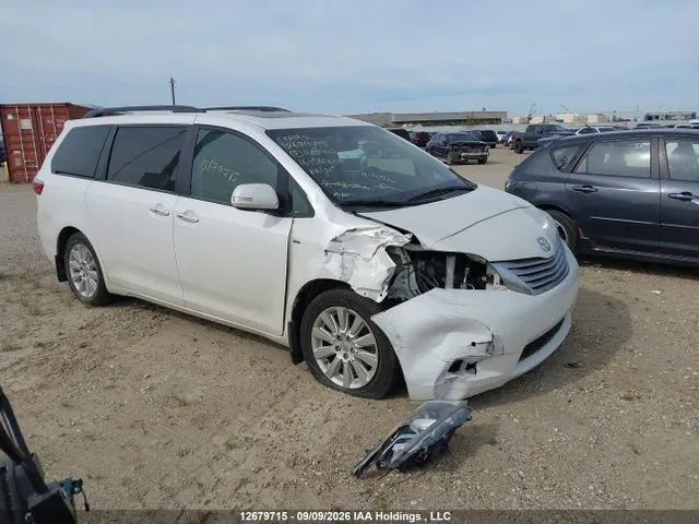 2016 Toyota Sienna Xle/limited VIN 5TDDK3DC5GS140943 фото 1