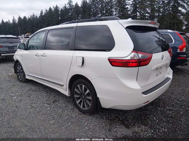 5TDDZ3DC3LS230744 — 2020 Toyota Sienna XLE, фото 3 с аукциона IAAI 30.09.2026, Передняя часть