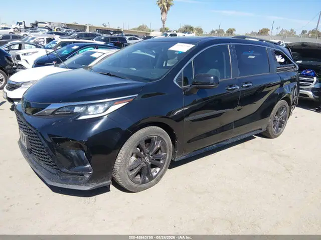 2022 Toyota Sienna Xse VIN 5TDDRKEC3NS097804 фото 2