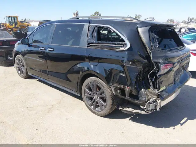 2022 Toyota Sienna Xse VIN 5TDDRKEC3NS097804 фото 3