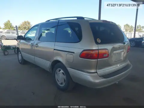 2000 Toyota Sienna VIN 4T3ZF13C2YU313978 фото 4