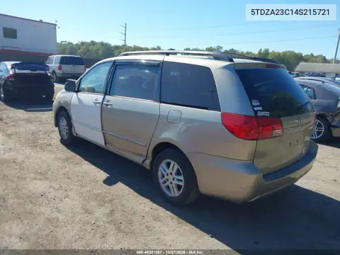 2004 Toyota Sienna Le VIN 5TDZA23C14S215721 фото 4
