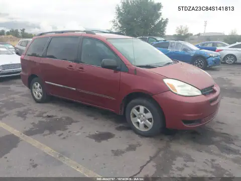 5TDZA23C84S141813 — 2004 Toyota Sienna, Естественный износ, фото до ремонта