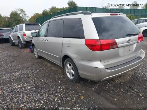 5TDZA23C74S184877 — 2004 Toyota Sienna, фото 4 с аукциона IAAI, Естественный износ