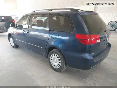 5TDZA23C85S291633 — 2005 Toyota Sienna, фото 4 с аукциона IAAI, Передняя часть