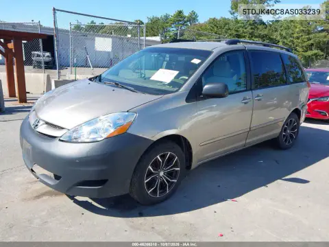 2010 Toyota Sienna Le VIN 5TDJK4CC8AS033239 фото 3