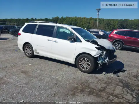2011 Toyota Sienna Xle V6 VIN 5TDYK3DC5BS064490 фото 1
