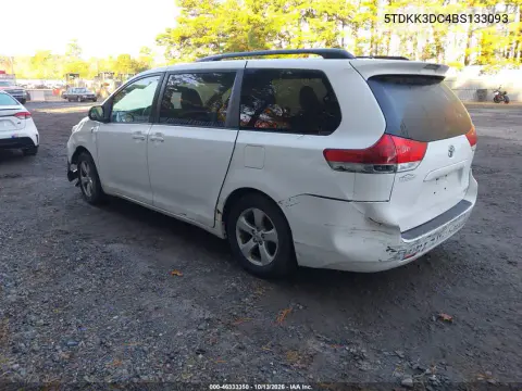2011 Toyota Sienna Le V6 VIN 5TDKK3DC4BS133093 фото 4
