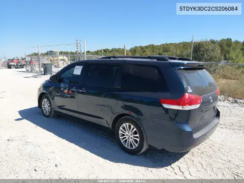 2012 Toyota Sienna Xle V6 8 Passenger VIN 5TDYK3DC2CS206084 фото 4