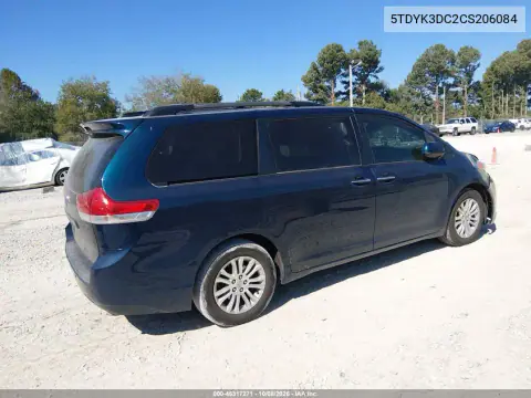 2012 Toyota Sienna Xle V6 8 Passenger VIN 5TDYK3DC2CS206084 фото 5