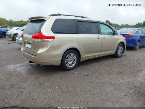 2013 Toyota Sienna Xle V6 8 Passenger VIN 5TDYK3DC4DS330438 фото 5
