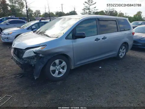 5TDZZ3DC2HS843788 — 2017 Toyota Sienna, фото 3 с аукциона IAAI, Естественный износ