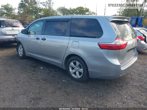 5TDZZ3DC2HS843788 — 2017 Toyota Sienna, фото 4 с аукциона IAAI, Естественный износ