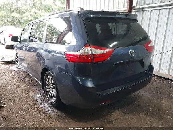 5TDYZ3DC6KS974421 — 2019 Toyota Sienna, фото 3 с аукциона IAAI 09.10.2026, Передняя часть
