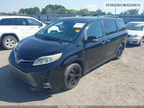 2019 Toyota Sienna Limited Premium 7 Passenger VIN 5TDDZ3DC4KS225972 фото 3