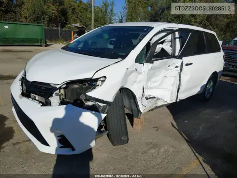 2020 Toyota Sienna L VIN 5TDZZ3DC5LS028512 фото 3