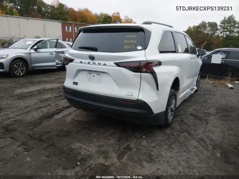 2023 Toyota Sienna Xle VIN 5TDJRKECXPS139231 фото 4