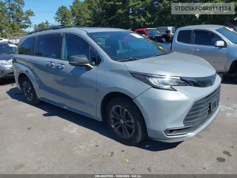 2024 Toyota Sienna Woodland Edition VIN 5TDCSKFC4RS114114 фото 2