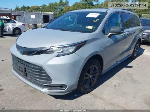 2024 Toyota Sienna Woodland Edition VIN 5TDCSKFC4RS114114 фото 3