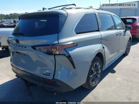 2024 Toyota Sienna Woodland Edition VIN 5TDCSKFC4RS114114 фото 5